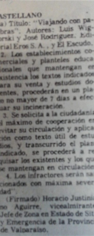 6 (VIAJANDO CON PALABRAS Y FRIAS VALENZUELA mercurio valparaiso 9 mayo 1975 C)