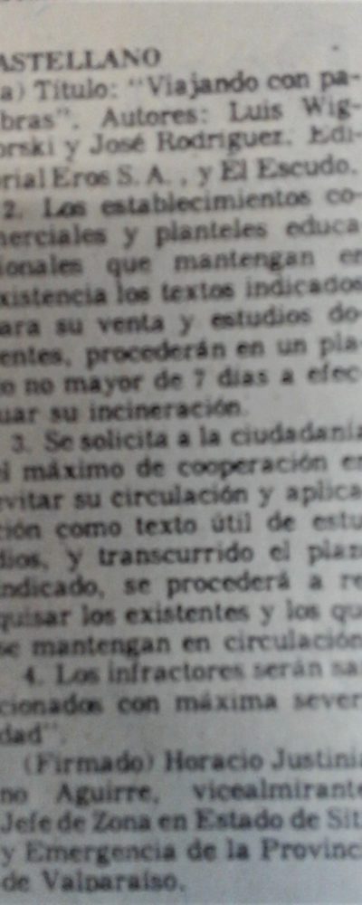 6 (VIAJANDO CON PALABRAS Y FRIAS VALENZUELA mercurio valparaiso 9 mayo 1975 C)